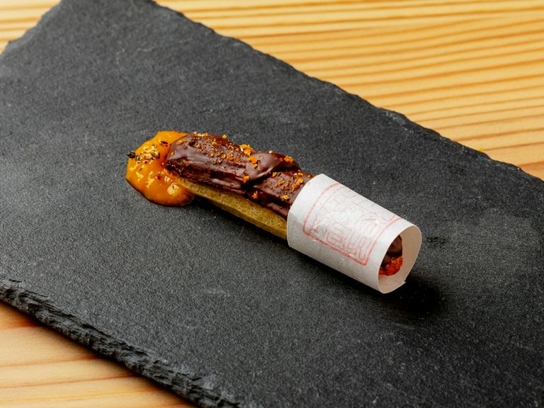 奈良の和の伝統と洋食が融合した、創造性あふれる和魂洋才『フォアグラ　奈良漬』