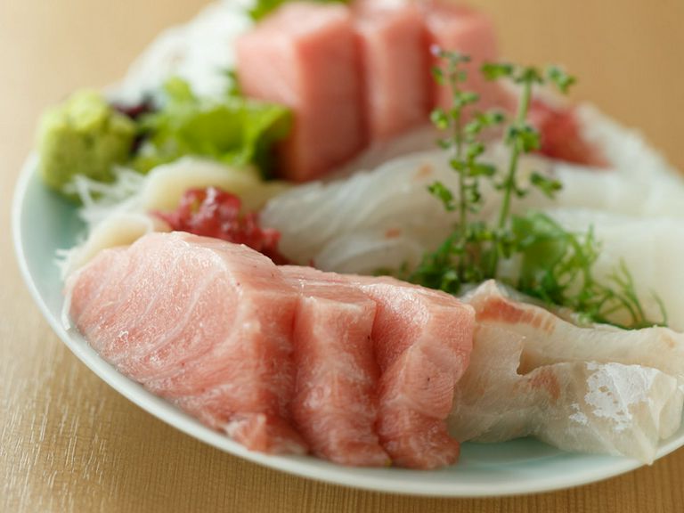 贅沢な食べ応え『刺身盛り合わせ』