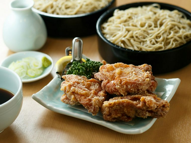 食べ応えたっぷり『鶏の空揚げせいろ』