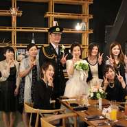 ご友人との写真撮影