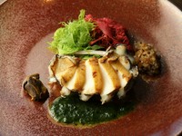 余すところなく鮑を味わい尽くす『蝦夷鮑の踊り焼き 磯の香り』