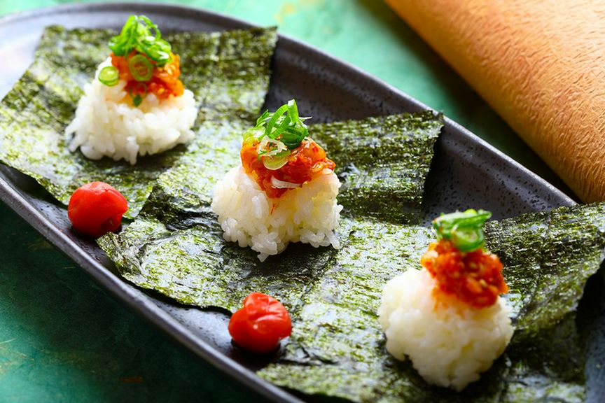 チャンジャ手巻