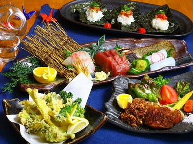 初夏の各種ご宴会もオススメ!! 晩酌家つるじろ　ご宴会コース 6000円から (4名様～8名様迄)