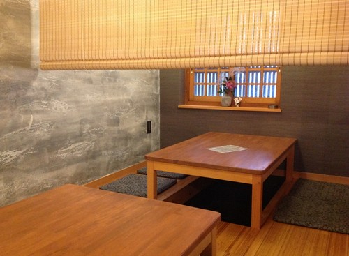 座敷(掘りごたつ席)です。