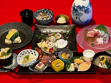 [接待/会食/祝い事に]月替わり おまかせ料理コース