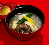 蕪すり流し
雲子焼メ付 蕪旨煮
蓮餅 椎茸 芹 柚子