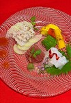 クリームスープ仕立て
鮭ムニエル 刻み甘藍
新玉葱グリル
新馬鈴薯 マッシュポテト