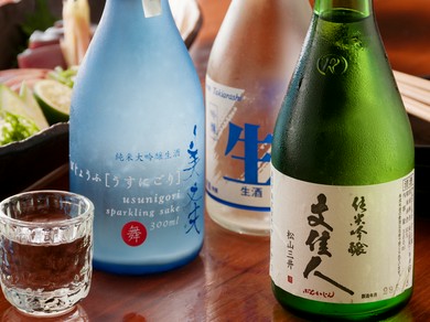 高知の地酒も各種取り揃えております!!