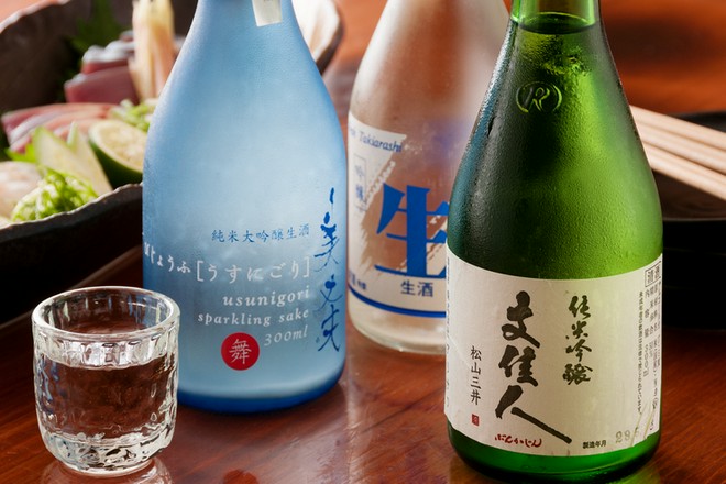 日本酒にこだわっている