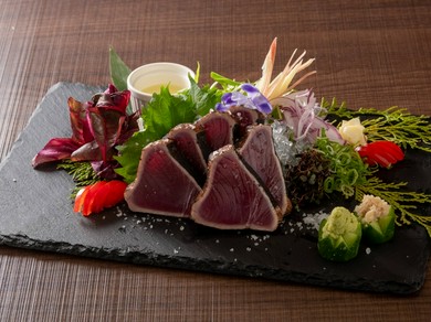 名物！生鰹の焼き切り（塩たたき）予約がおすすめ   時価（最近は2880円位が相場です）