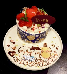 お誕生日や各種お祝いを弥右衛門で♪単品♪ 弥右衛門のデザートプレート(3日前迄要予約)