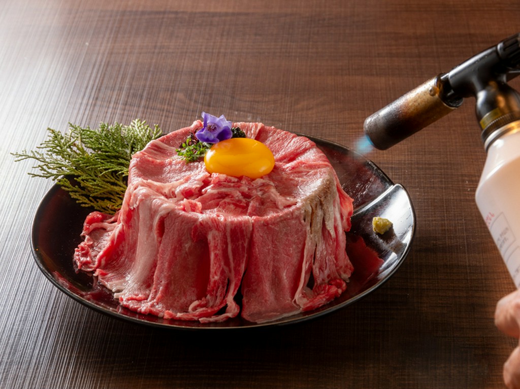 四万十麦酒牛の肉まぶし丼    3980円(税抜)＜4378円 (税込)＞