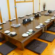 お二階座敷席20名様宴会席