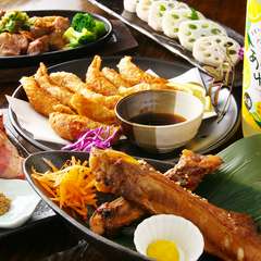 新鮮な魚介中心のものから、女子会向けやお肉推しのコースまで。