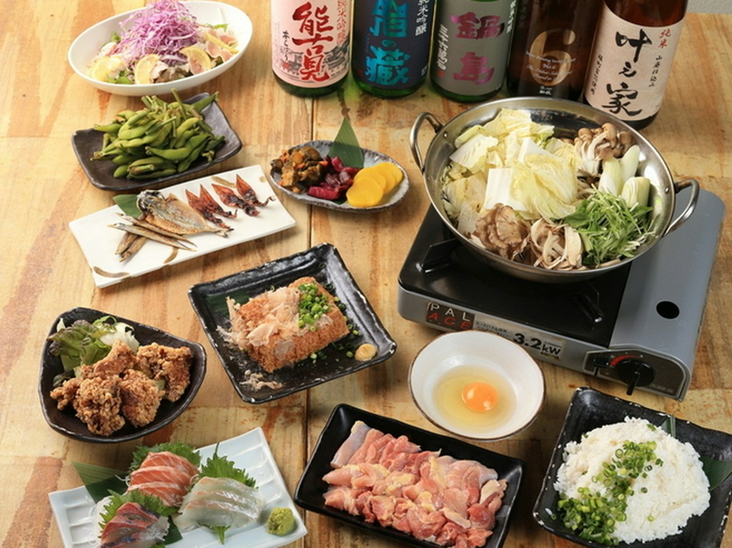 新鮮な素材の味を活かした日本酒人名物の料理がご堪能できるプランです！