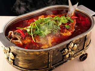 辛さが調節できる『重慶焼魚』