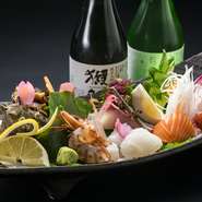三方を海に囲まれた下関だからこそ新鮮なお刺身を楽しみいただけます。
※なお、仕入れによりご提供できない場合もございます。