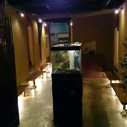 半個室で仲の良い友達とゆっくり楽しめる空間