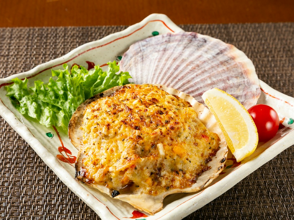 ほたての浜焼きタルタル焼き