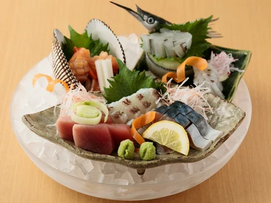 【店主こだわり】船上神経〆鮮魚