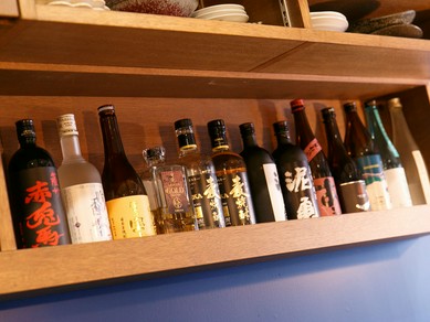 焼酎のバリエーションが充実