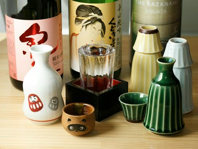 豊富な日本酒と日本酒にマッチした料理がおいしい
