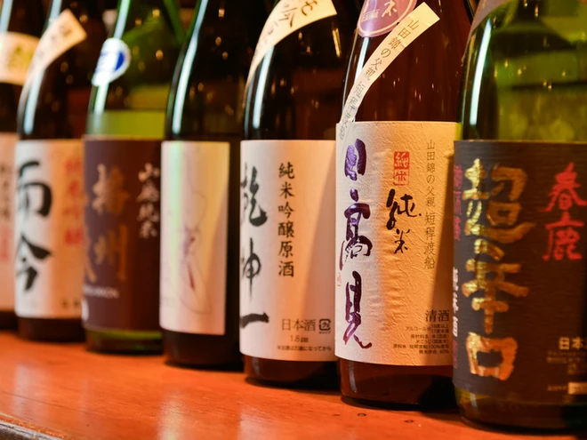 日本酒にこだわっている