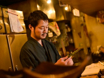 季節によってもメニューが変わるのでメニューは店主自らの手書き
