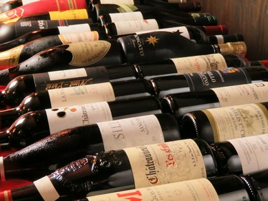 安くておいしいワインを多数ご用意