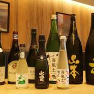 ペアリングコース(Wine＋日本酒4種）