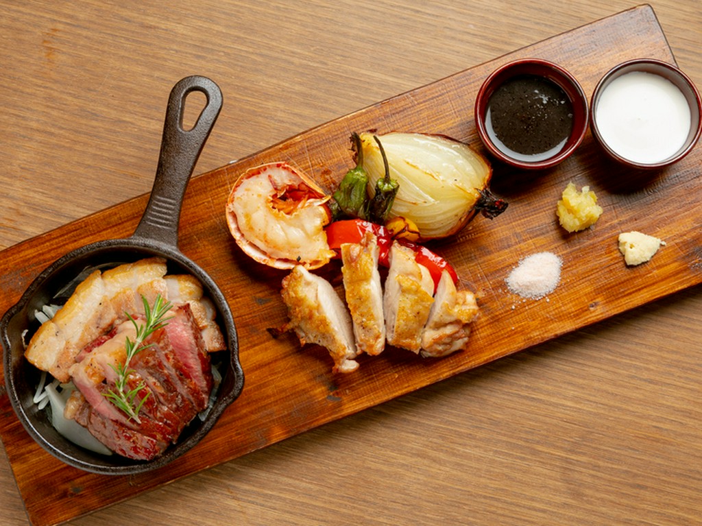 自分たちだけのオリジナルプレート『グリルマルシェ』