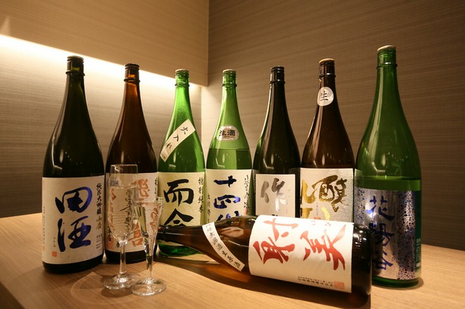 日本酒にこだわっている