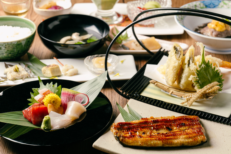 [夜間懷石]松前鰻魚懷石