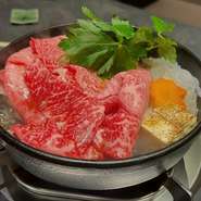 牛すき鍋 松