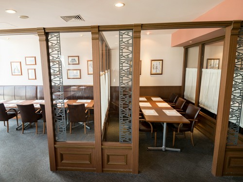 プライベートな時間を享受できる個室も完備