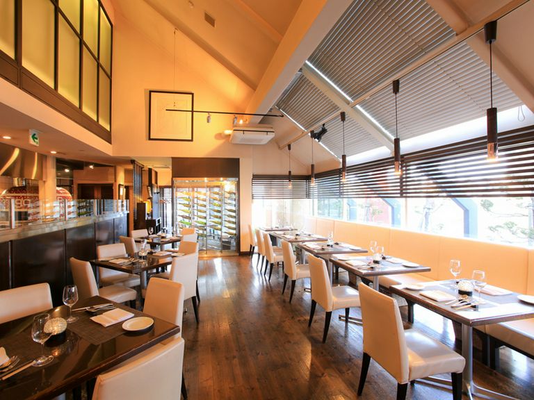 開放感のある、広々としたパーティースペース