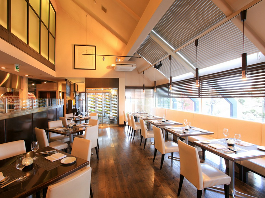 開放感のある、広々としたパーティースペース