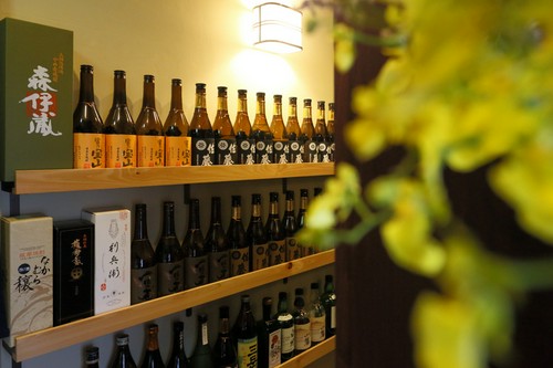 料理とともに楽しみたい焼酎はボトルキープが可能