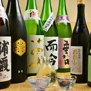 宮城・全国の各種日本酒取り揃えております。