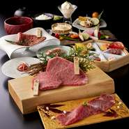 馬喰網焼夢ランチ　7,150円

ウニトッピング　528円