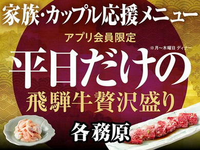 アプリ会員限定<飛騨牛贅沢盛りセット>