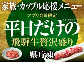 アプリ会員限定<飛騨牛贅沢盛りセット>