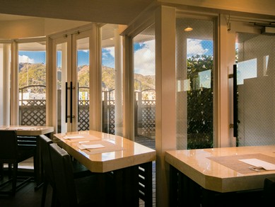 雄大な自然を感じながら、神戸の山々を一望する贅沢なひと時