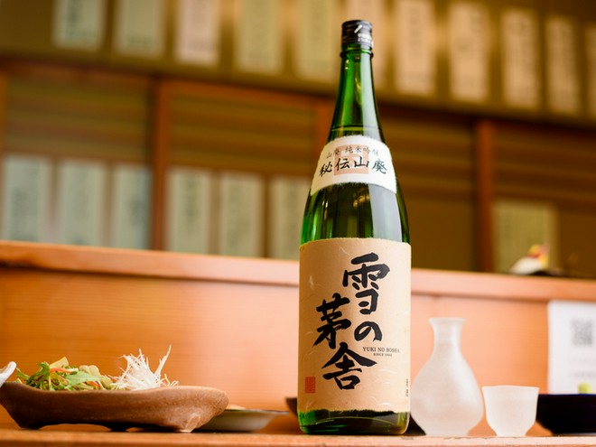 日本酒にこだわっている