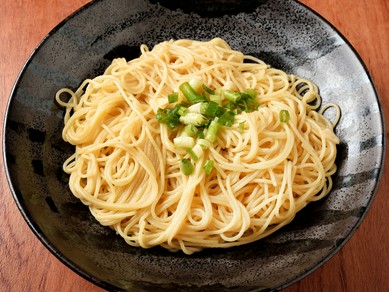 30年つくり続けた自慢の味わい『ガーリックパスタ』
