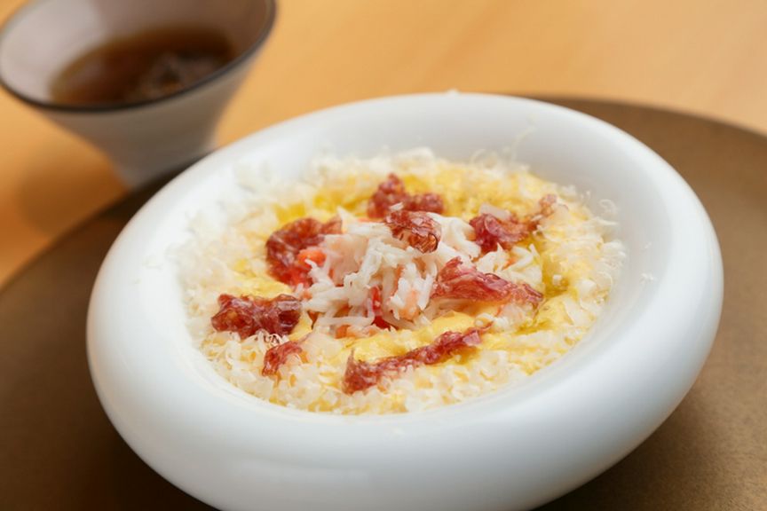 ふわふわ＆ワクワク! イタリアンTKGを堪能『卵かけご飯』