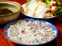 八寸、沖のお造り、鯛しゃぶ、雑炊、水物
