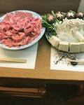 八寸、お造り、牛肉のしゃぶしゃぶ、
穴子茶漬けor海苔茶漬けor 梅茶漬けor 白ごはん