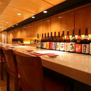 季節ごとにラインナップが変わる日本酒や焼酎