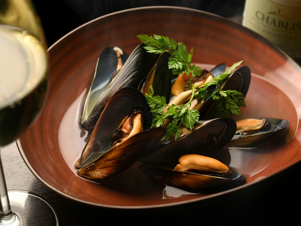 ムール貝の酒蒸し